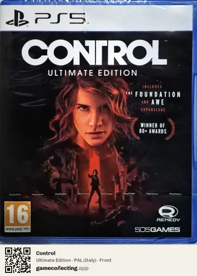 Control PlayStation 5, Italy box front