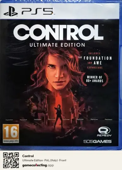 Control PlayStation 5, Italy box front