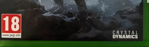 Rise of the Tomb Raider, the PEGI square on its front