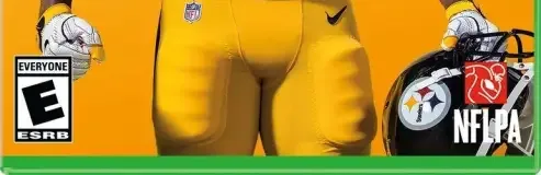 Madden NFL 19, the ESRB box on its front
