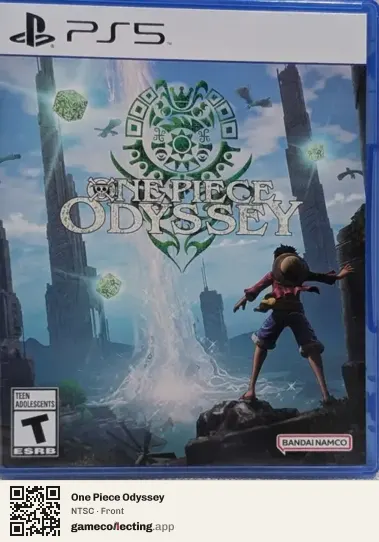 One Piece Odyssey PlayStation 5, NTSC box front