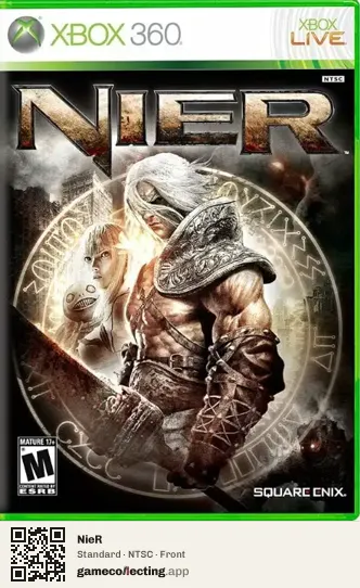 NieR Xbox 360, NTSC box front
