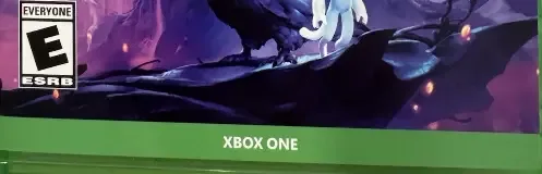 Ori and the Will of the Wisps, the ESRB box on its front
