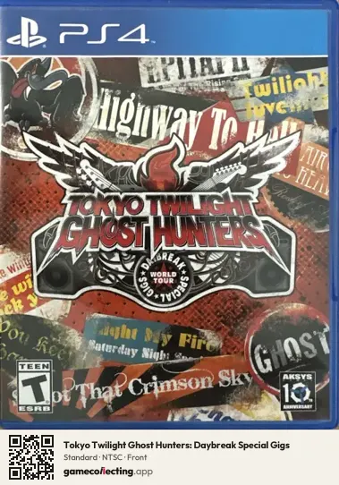 Tokyo Twilight Ghost Hunters: Daybreak Special Gigs PlayStation 4, NTSC box front