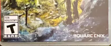 Octopath Traveler 0, the ESRB box on its front