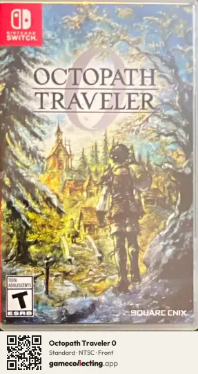 Octopath Traveler 0 Nintendo Switch, NTSC box front