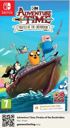 Adventure Time: Pirates of the Enchiridion Nintendo Switch, PAL box front