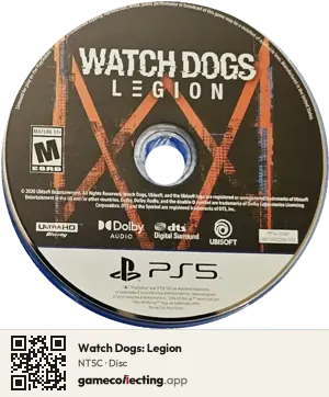 Watch Dogs: Legion PlayStation 4, NTSC disc