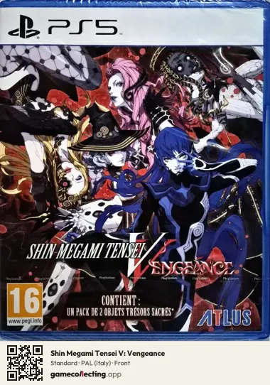 Shin Megami Tensei V: Vengeance PlayStation 5, Italy box front
