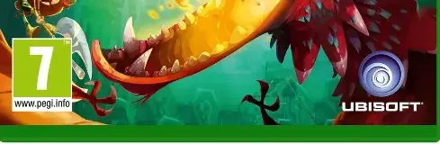 Rayman Legends, the PEGI square on its front