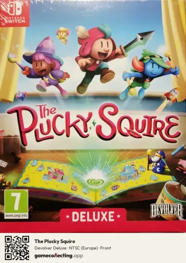 The Plucky Squire Nintendo Switch, Europe box front