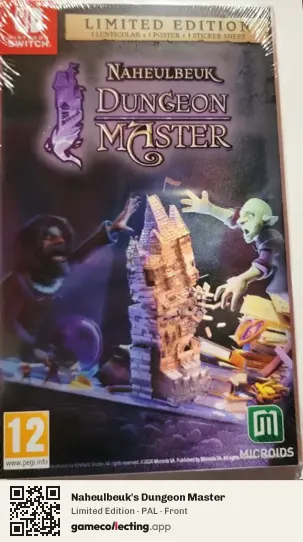 Naheulbeuk's Dungeon Master Nintendo Switch, PAL box front
