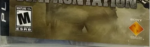 SOCOM: Confrontation, the ESRB box on its front