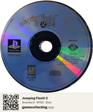 Jumping Flash! 2 PlayStation, NTSC disc