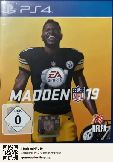 Madden NFL 19 PlayStation 4, Germany box front