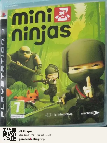 Mini Ninjas PlayStation 3, France box front