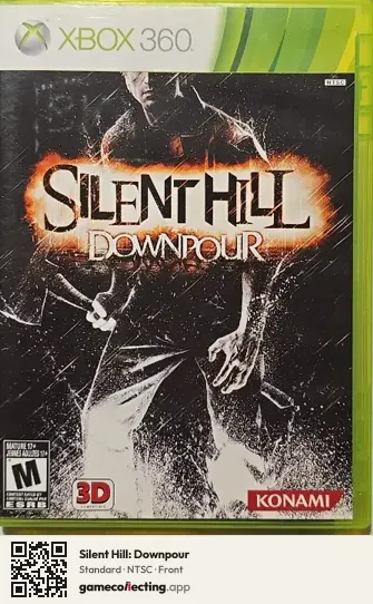 Silent Hill: Downpour Xbox 360, NTSC box front