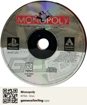 Monopoly PlayStation, NTSC disc