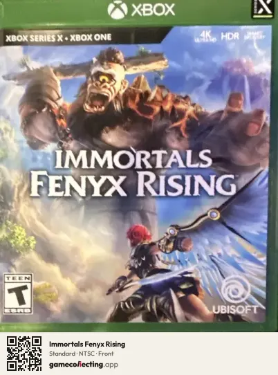 Immortals Fenyx Rising Xbox Series X, NTSC box front