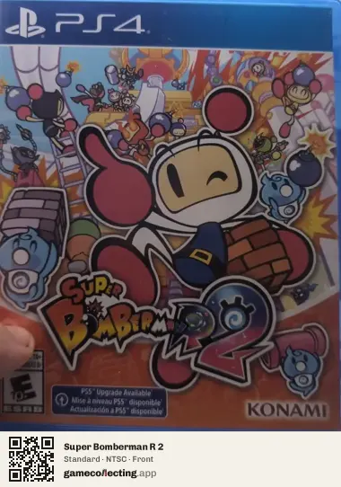 Super Bomberman R 2 PlayStation 4, NTSC box front