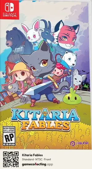 Kitaria Fables Nintendo Switch, NTSC box front