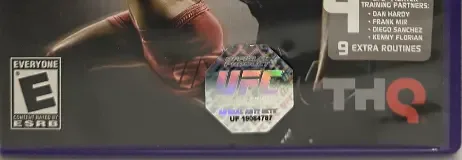 UFC Personal Trainer: The Ultimate Fitness System, the ESRB box on its front