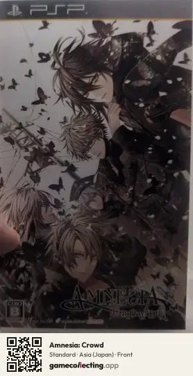 Amnesia: Crowd PlayStation Portable, Japan box front