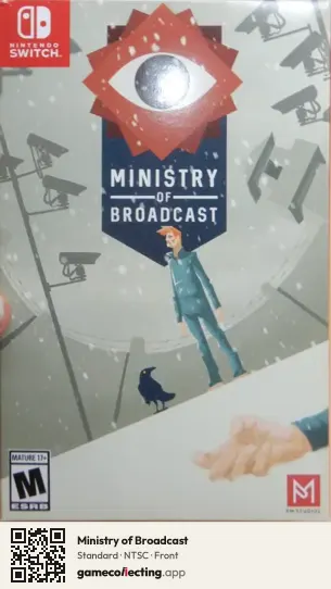 Ministry of Broadcast Nintendo Switch, NTSC box front