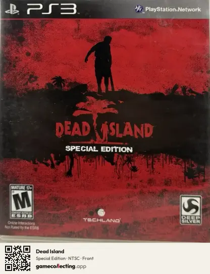 Dead Island PlayStation 3, NTSC box front