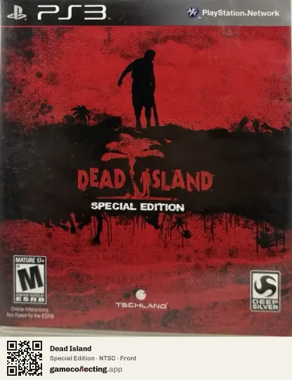 Dead Island PlayStation 3, NTSC box front