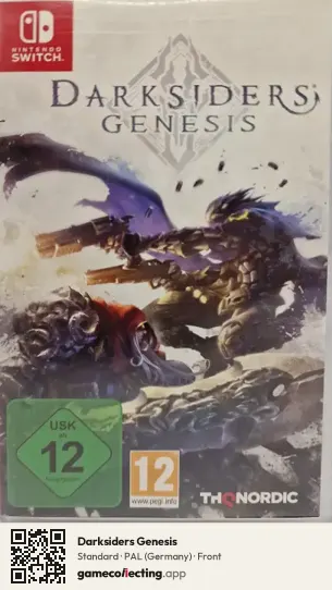 Darksiders Genesis Nintendo Switch, Germany box front