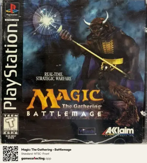 Magic: The Gathering - Battlemage PlayStation, NTSC box front