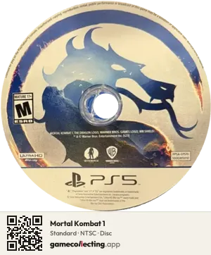 Mortal Kombat 1 PlayStation 5, NTSC disc