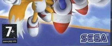 Sonic Rivals 2, the PEGI square on its front