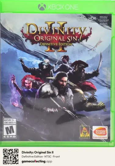 Divinity: Original Sin II Xbox One, NTSC box front