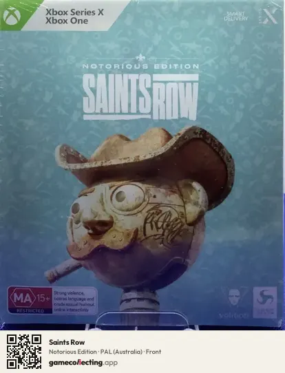 Saints Row Xbox Series X, Australia box front