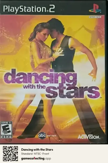 Dancing with the Stars PlayStation 2, NTSC box front