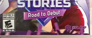 K-pop Idol Stories: Road to Debut, the ESRB box on its front