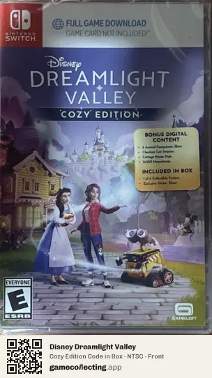 Disney Dreamlight Valley Nintendo Switch, NTSC box front