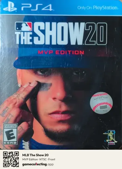 MLB The Show 20 PlayStation 4, NTSC box front
