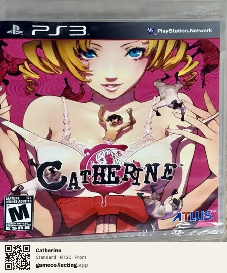 Catherine PlayStation 3, NTSC box front