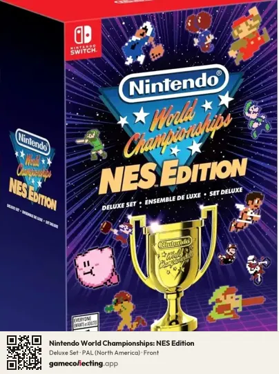 Nintendo World Championships: NES Edition Nintendo Switch, North America box front