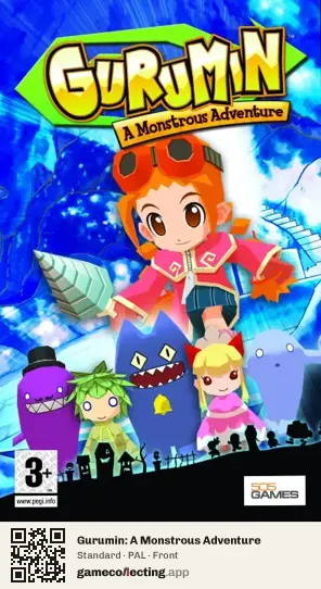 Gurumin: A Monstrous Adventure PlayStation Portable, PAL box front