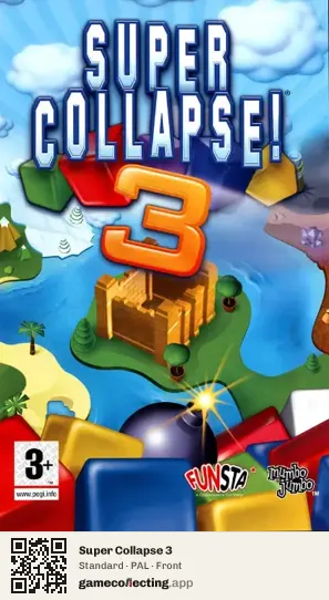 Super Collapse 3 PlayStation Portable, PAL box front