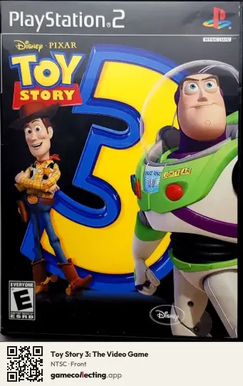 Toy Story 3: The Video Game PlayStation 2, NTSC box front