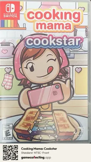 Cooking Mama: Cookstar Nintendo Switch, NTSC box front