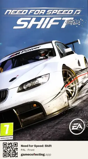 Need for Speed: Shift PlayStation Portable, PAL box front