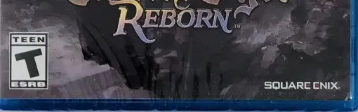 Tactics Ogre: Reborn, the ESRB box on its front