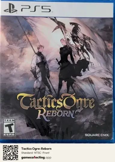 Tactics Ogre: Reborn PlayStation 5, NTSC box front