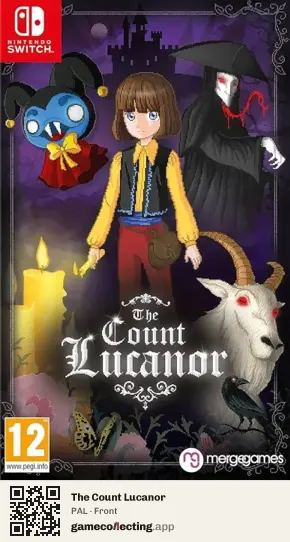 The Count Lucanor Nintendo Switch, PAL box front